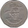 Монета. Свазиленд (анклав в ЮАР). 50 центов 1981 год. рев.