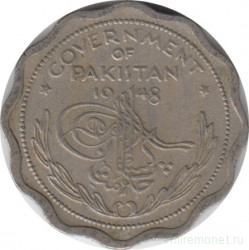 Монета. Пакистан. 1 анна 1948 год.