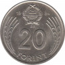 Монета. Венгрия. 20 форинтов 1984 год. ав.