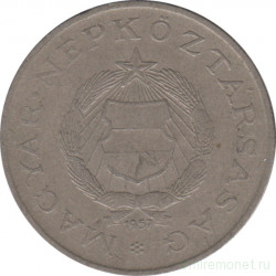 Монета. Венгрия. 2 форинта 1957 год.
