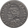 Монета. Новая Каледония. 20 франков 1983 год. ав.