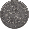 Монета. Новая Каледония. 20 франков 1983 год. рев.