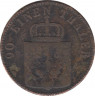 Монета. Пруссия (Германия). 4 пфеннига 1850 год. рев.