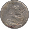Монета. ФРГ. 50 пфеннигов 1993 год. Монетный двор - Мюнхен (D). ав.