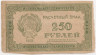 Банкнота. РСФСР. Расчётный знак 250 рублей 1921 год. в/з цифры.