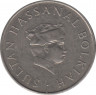 Монета. Бруней. 50 сенов 1990 год. рев.