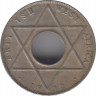 Монета. Британская Западная Африка. 1/10 пенни 1912 год. ав.