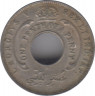 Монета. Британская Западная Африка. 1/10 пенни 1912 год. рев.