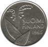 Аверс. Монета. Финляндия. 10 пенни 1995 год.
