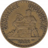 Монета. Франция. 2 франка 1922 год. ав.