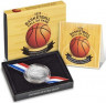 Монета. США. 50 центов 2020 год (D). 60 лет мемориальному баскетбольному залу славы Нейсмита.
