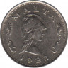  Монета. Мальта. 2 цента 1982 год. ав.