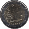 Монета. Финляндия. 2 евро 2020 год. 100 лет со дня рождения Вяйнё Линна. ав.
