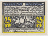 Бона. Нотгельд. Германия. Город Росток. 25 пфеннигов 1922 год. Вариант 1138.1.2. рев.