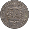 Монета. Западноафриканский экономический и валютный союз (ВСЕАО). 50 франков 2003 год. ав.