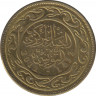 Монета. Тунис. 20 миллимов 2011 год. ав.