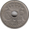 Монета. Дания. 10 эре 1946 год. ав.