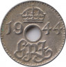 Монета. Новая Гвинея. 3 пенса 1944 год. ав.