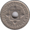 Монета. Новая Гвинея. 3 пенса 1944 год. рев.