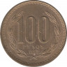 Монета. Чили. 100 песо 1997 год. ав.
